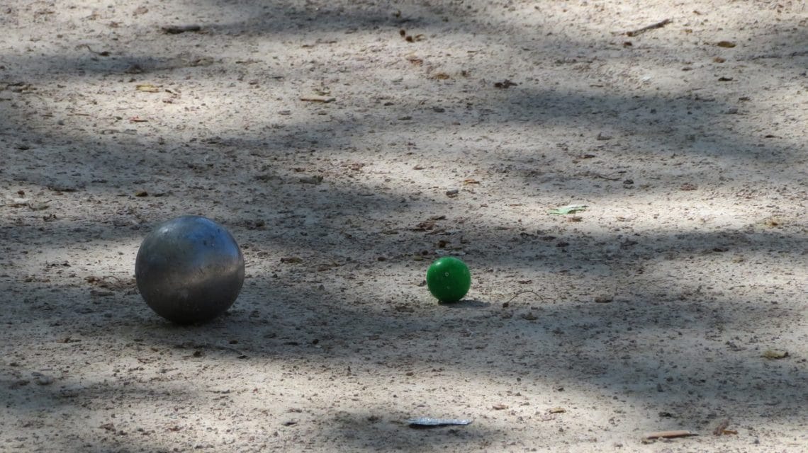 Master de pétanque : boule de pétanque et cochonnet