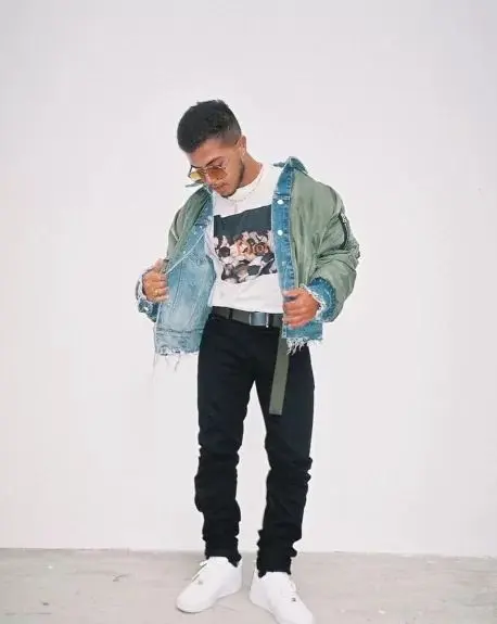 hamza rappeur taille