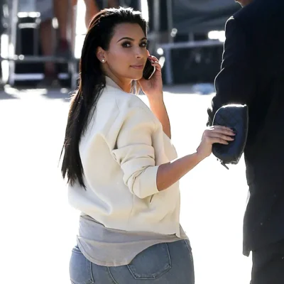 kim kardashian taille