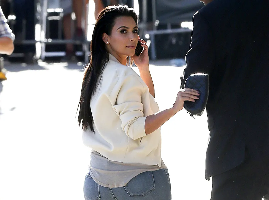 kim kardashian taille