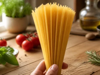 Le bon poids de spaghettis par personne