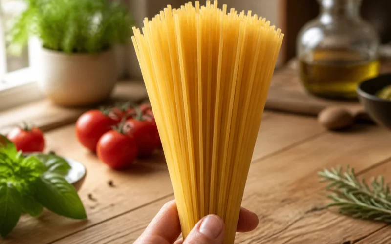 Le bon poids de spaghettis par personne