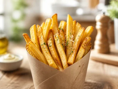 Le poids des frites par personne