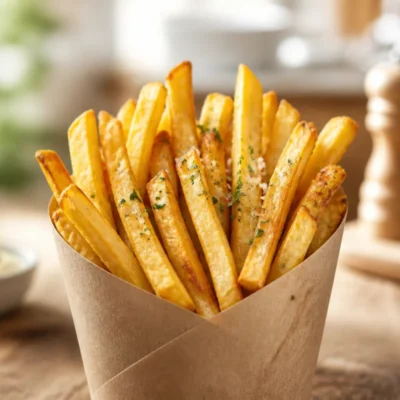 Le poids des frites par personne