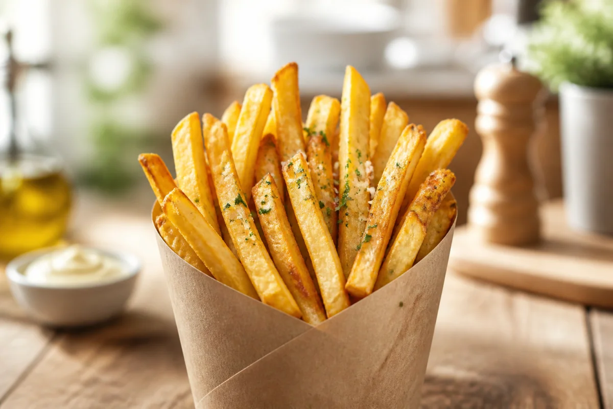 Le poids des frites par personne