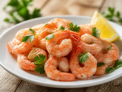 Quel poids de crevettes par personne