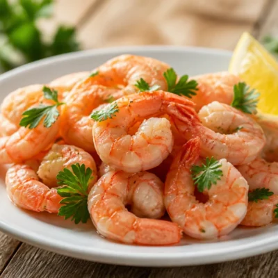 Quel poids de crevettes par personne
