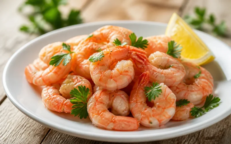 Quel poids de crevettes par personne