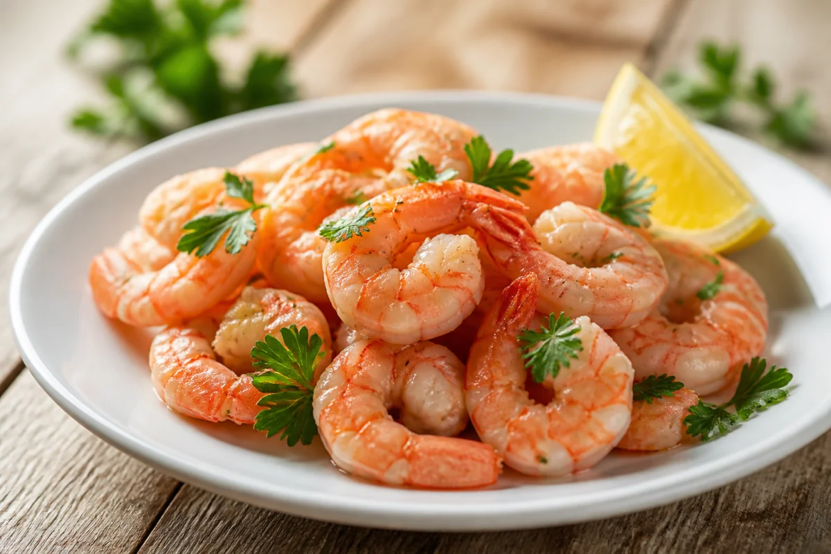 Quel poids de crevettes par personne