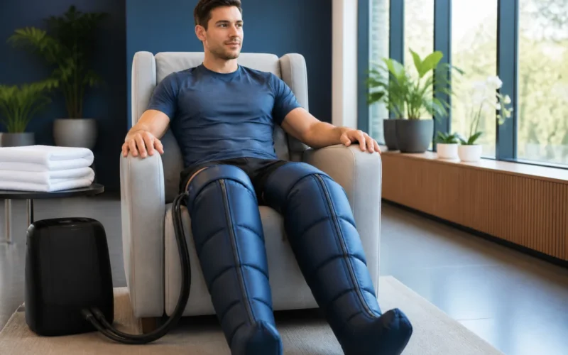 Récupération musculaire jambes avec les meilleures méthodes