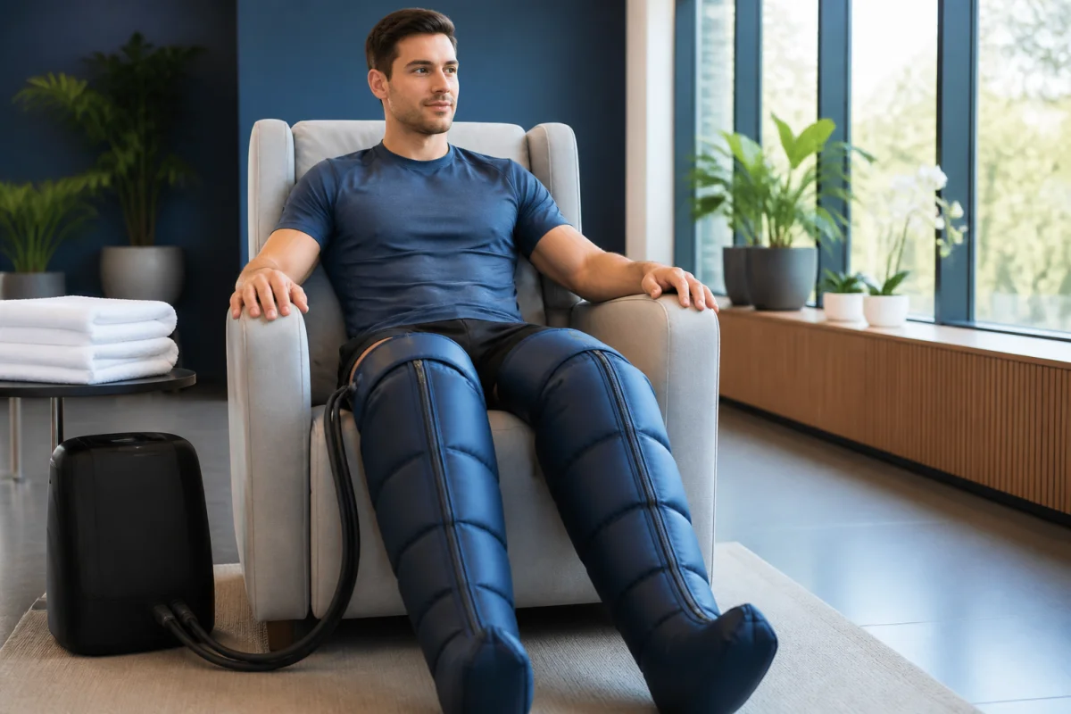 Récupération musculaire jambes avec les meilleures méthodes
