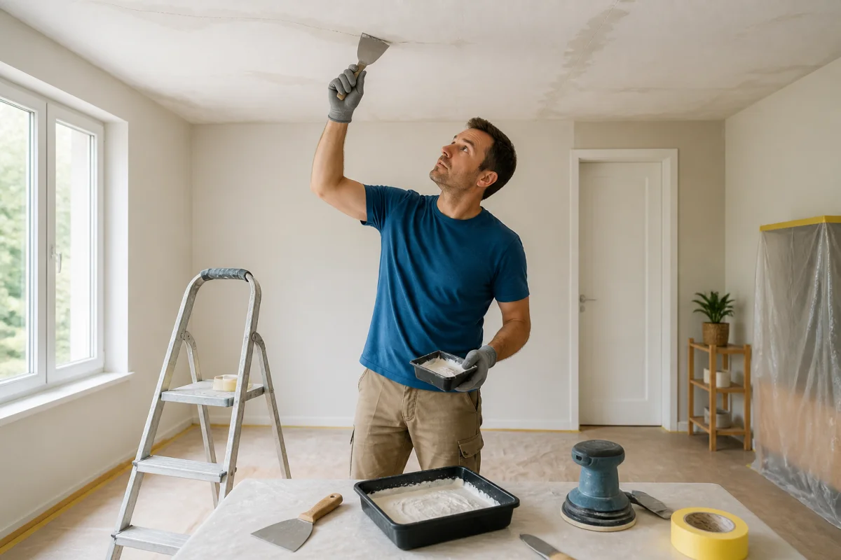 Prix peinture plafond au m², tarifs et budget à prévoir en 2026