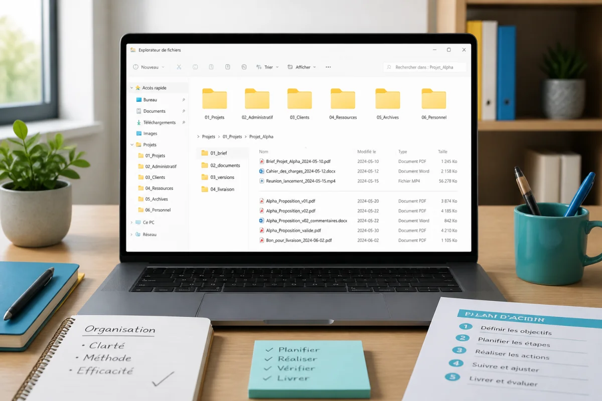Mieux organiser son travail numérique au quotidien