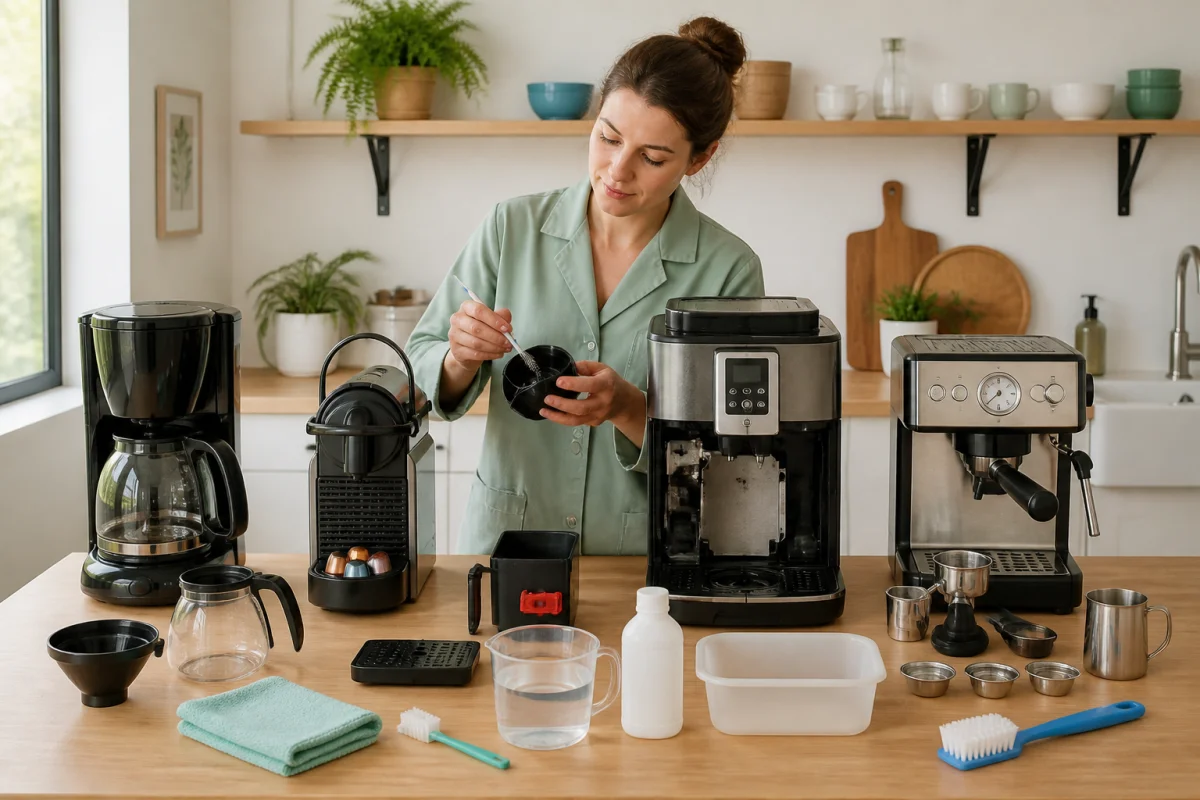 Comment nettoyer sa machine à café comme un pro